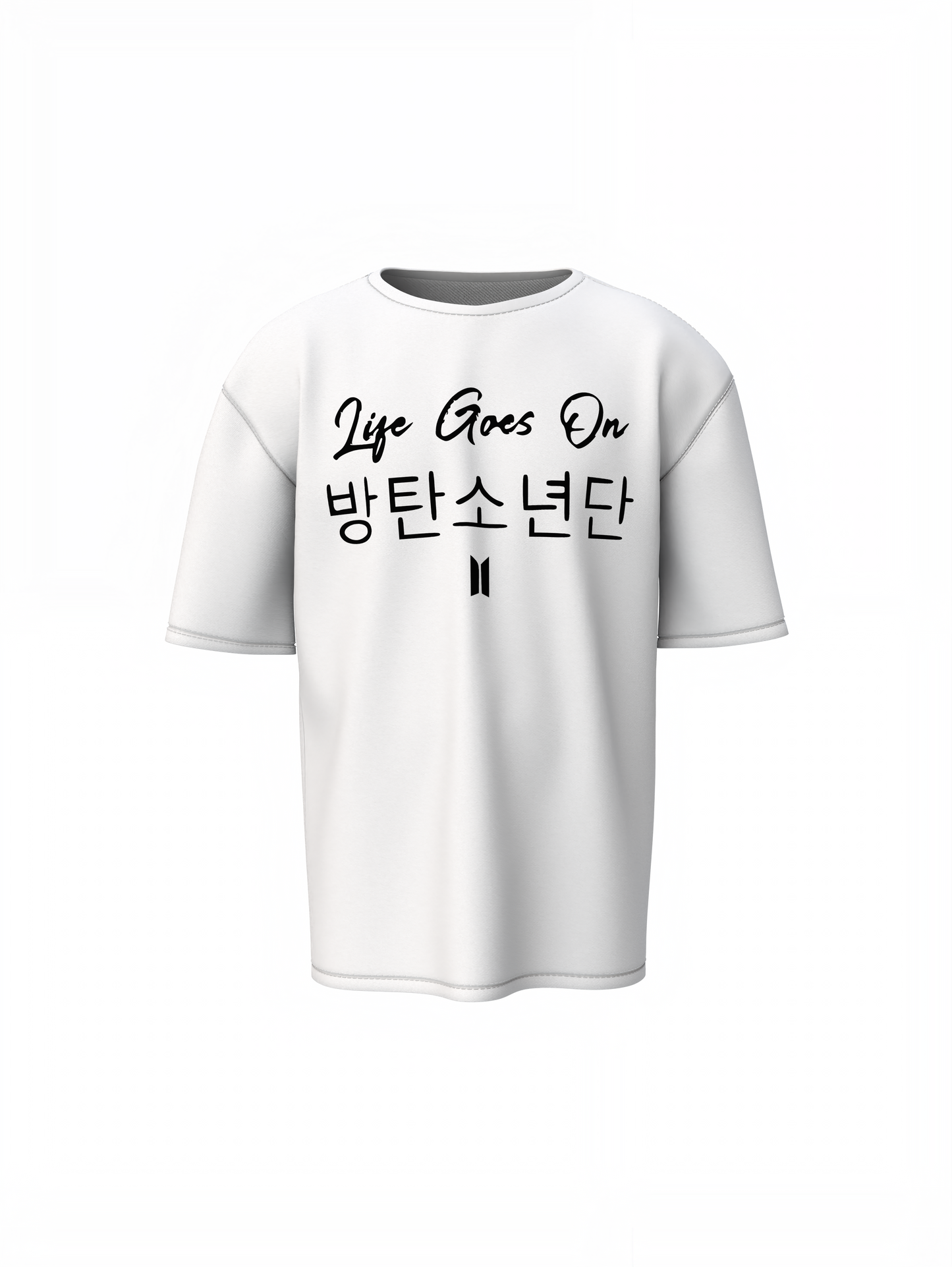 BTS Life Goes On Oversized T-Shirt