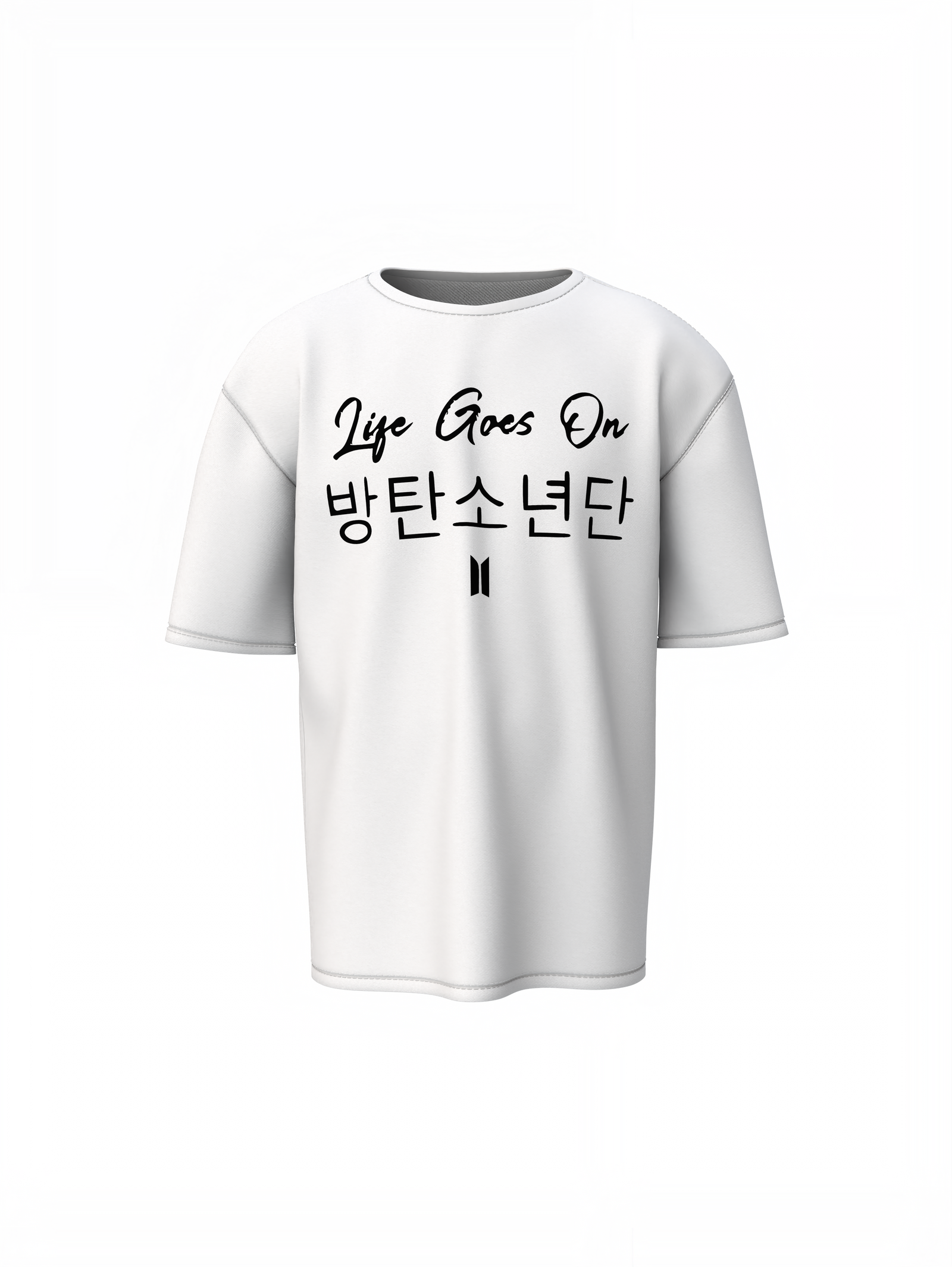 BTS Life Goes On Oversized T-Shirt