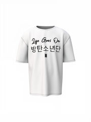 BTS Life Goes On Oversized T-Shirt