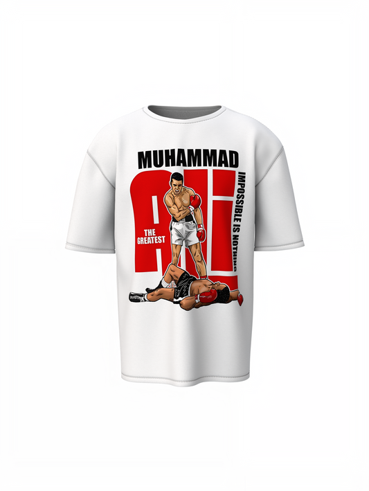 Player Muhammad Ali Oversized T-Shirt