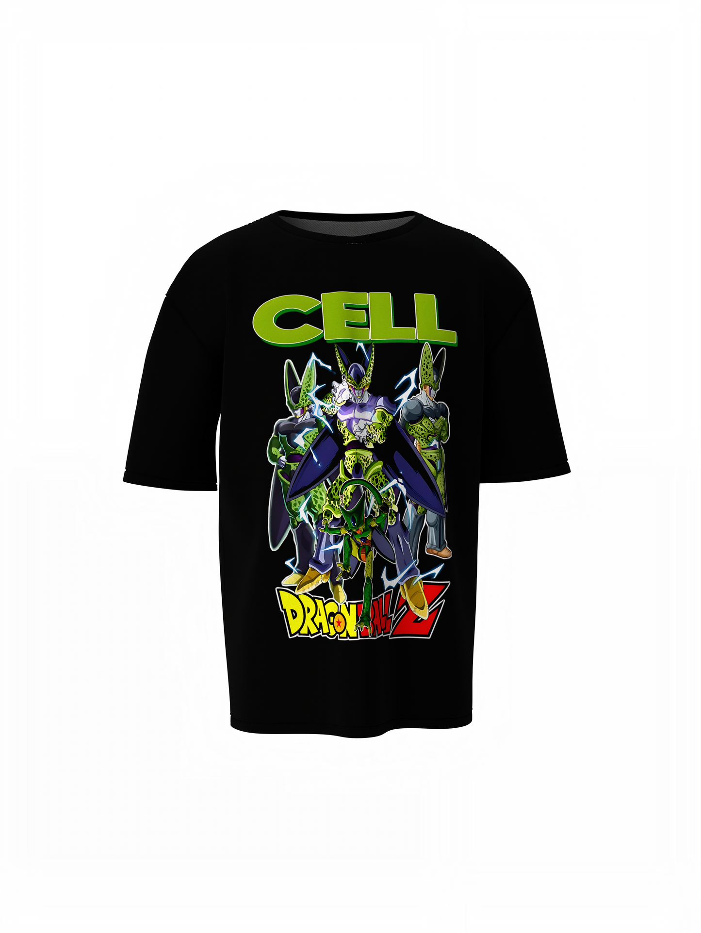 Cell Oversized T-Shirt Bold Graphic Streetwear Style Tee