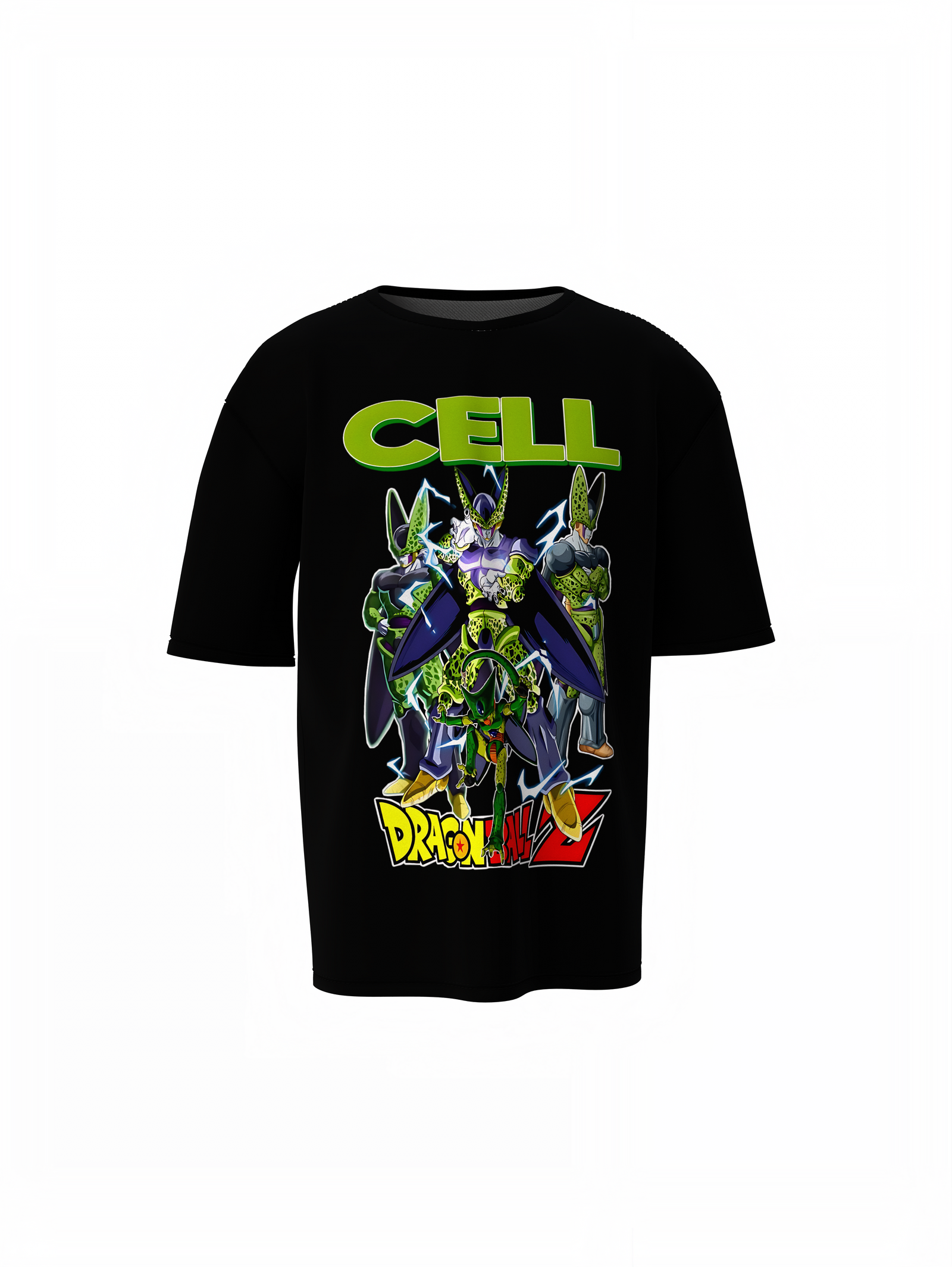 Cell Oversized T-Shirt Bold Graphic Streetwear Style Tee