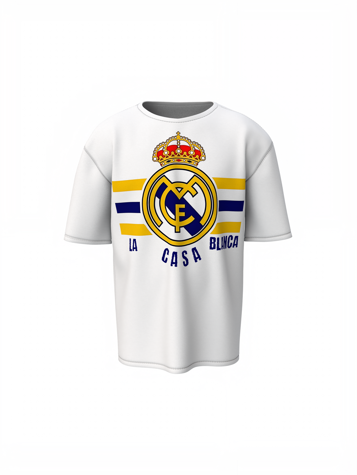 Madrid Home Pride Oversized T-Shirt – Football Fan Apparel
