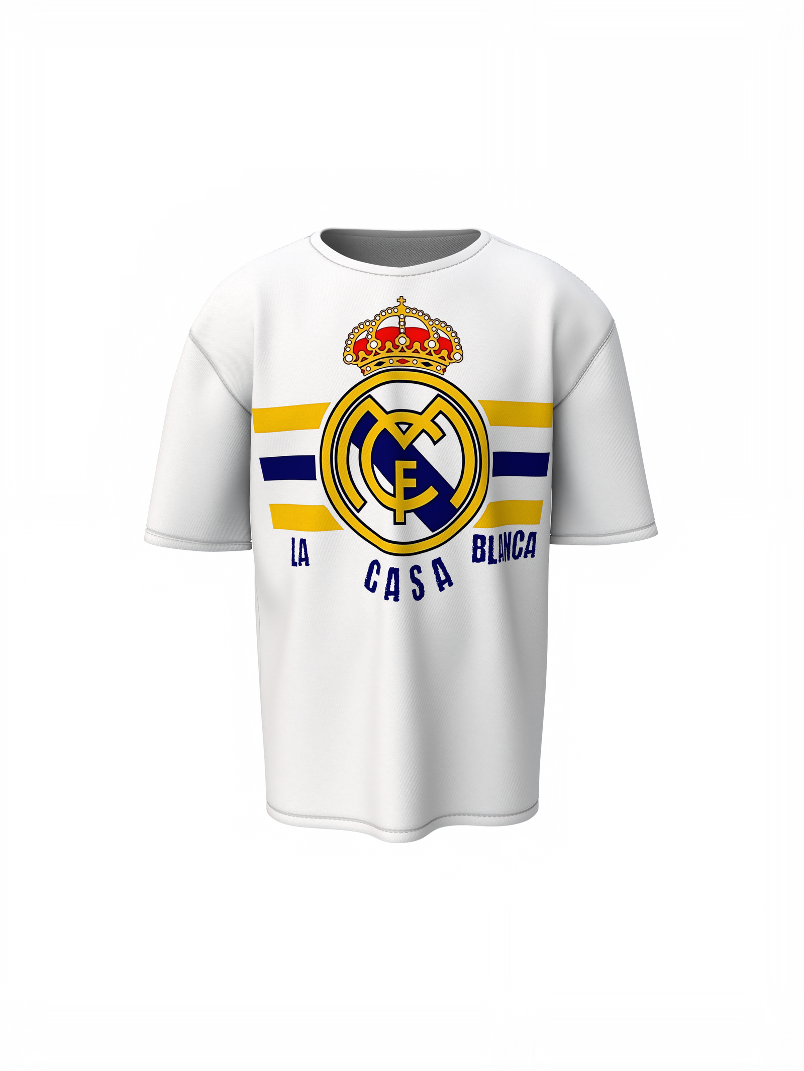 Madrid Home Pride Oversized T-Shirt – Football Fan Apparel