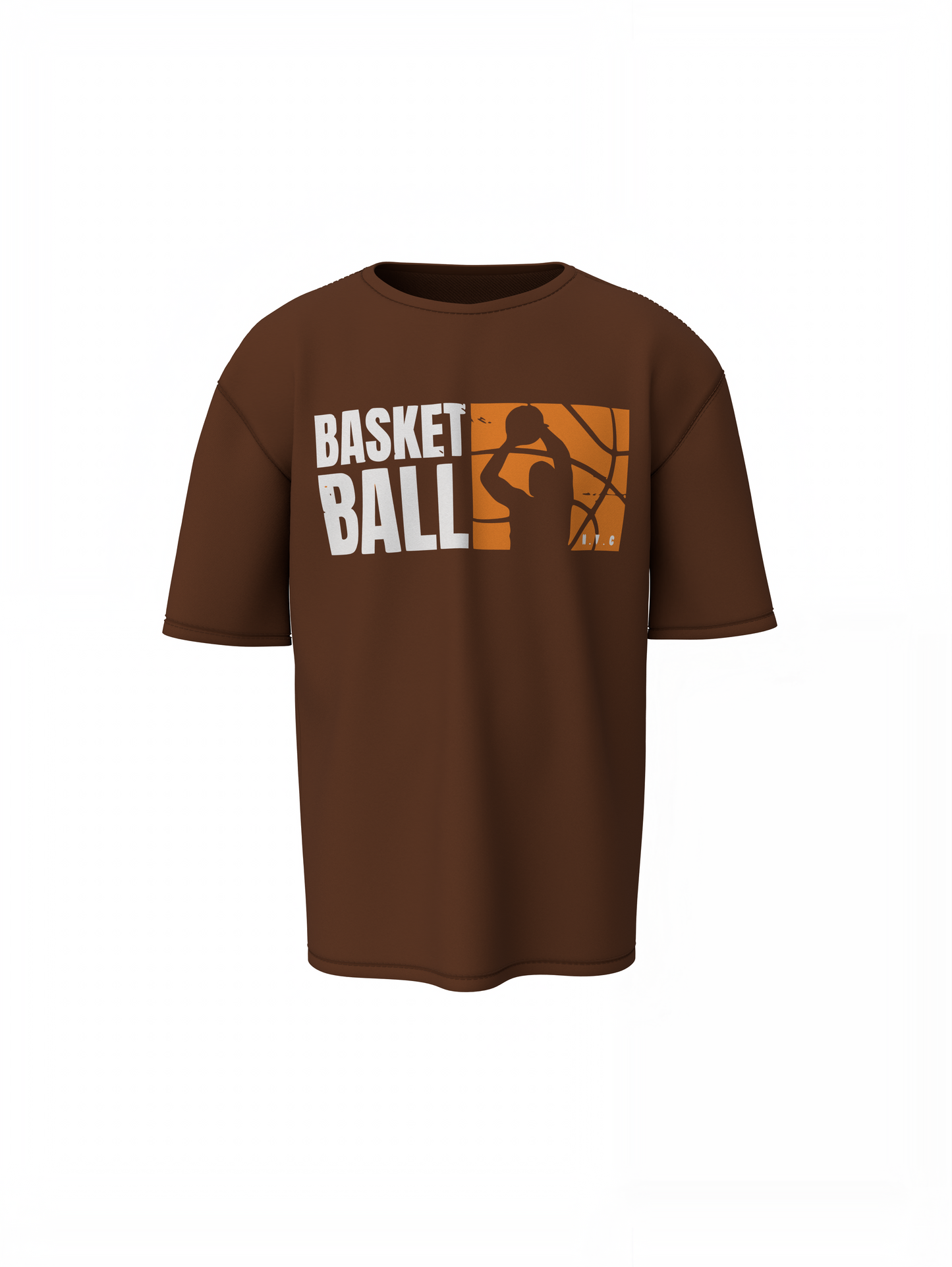 Basketball Grapahic Oversized T-Shirt