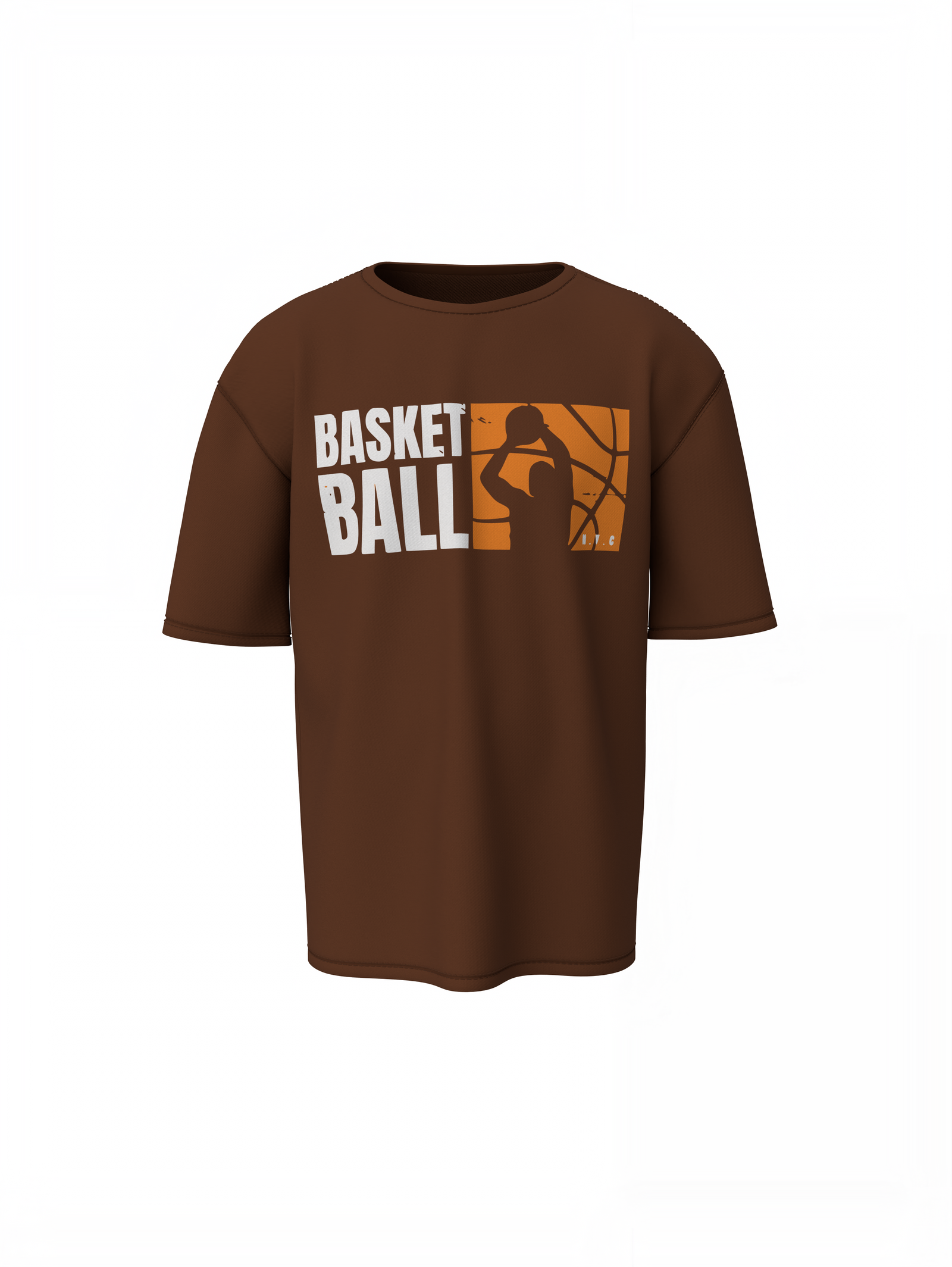 Basketball Grapahic Oversized T-Shirt