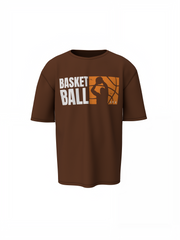 Basketball Grapahic Oversized T-Shirt