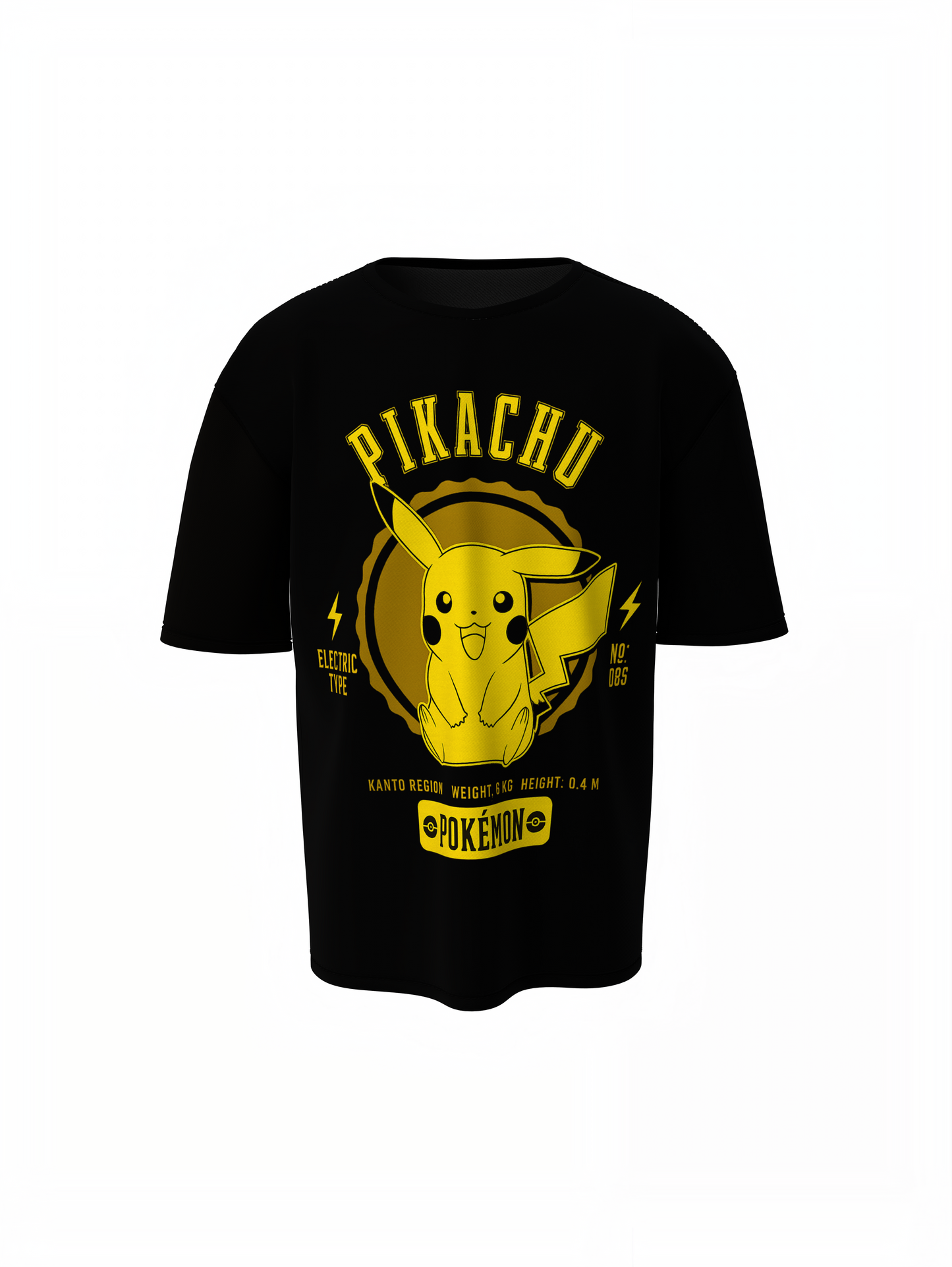 Electric Type Oversized T-Shirts Bold & Trendy Graphic Tee