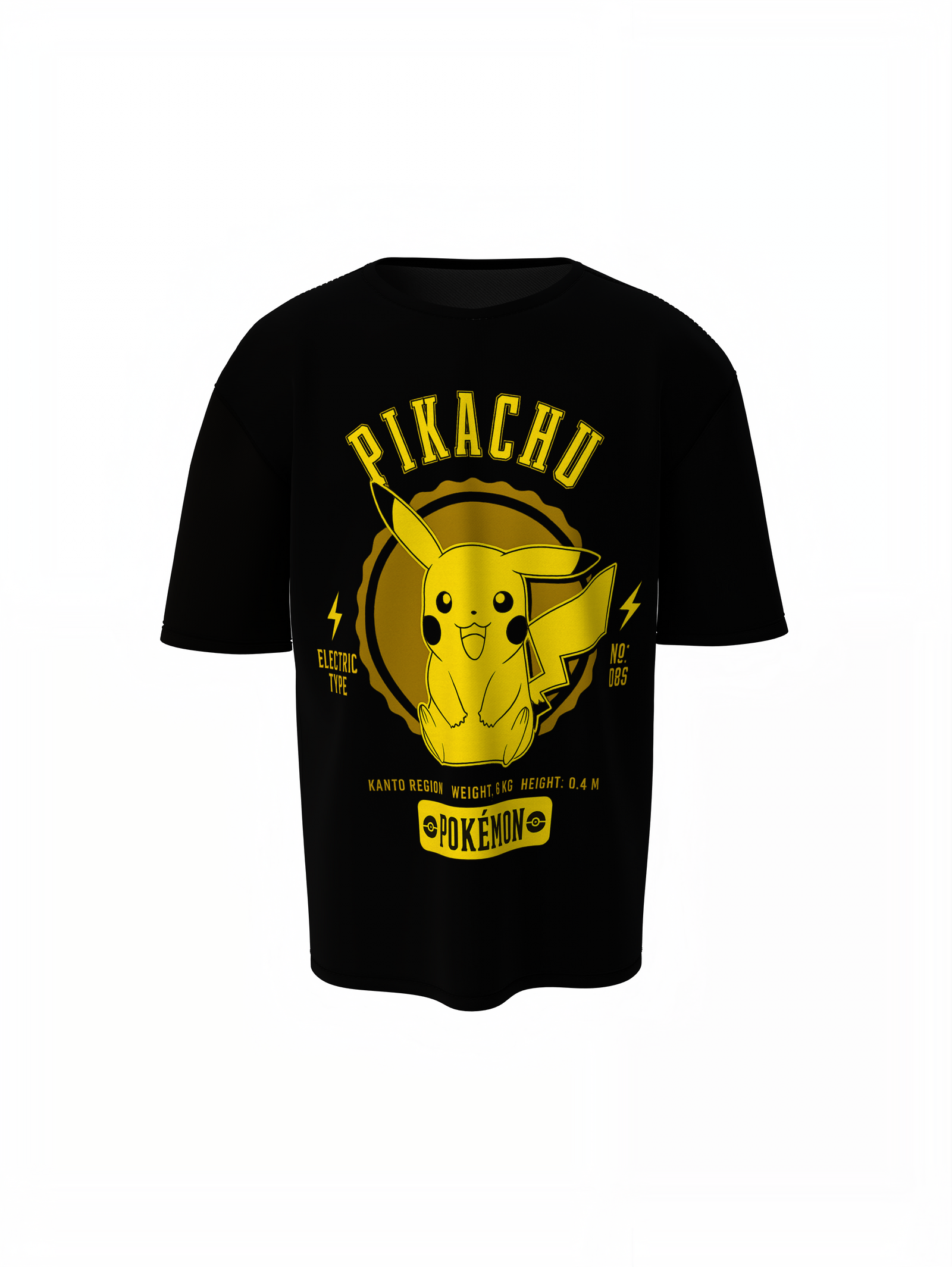 Electric Type Oversized T-Shirts Bold & Trendy Graphic Tee