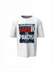 Hardikpandya Star Oversized T-Shirts