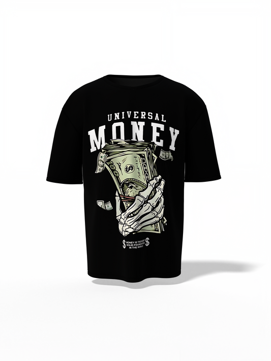 Universal Money Oversized T-Shirt for Bold Streetwear Outfits