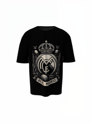 Madrid Icons Graphic Oversized T-Shirt