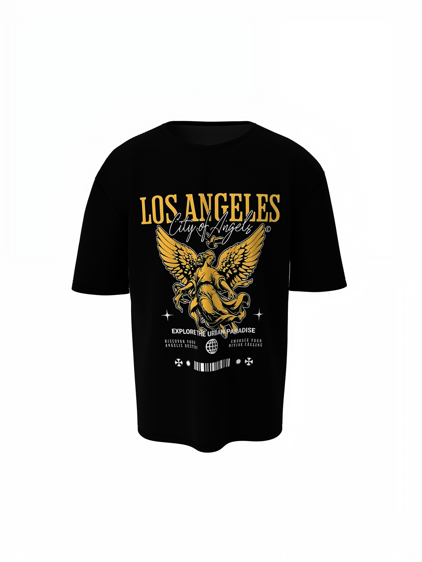 Explore Los Angeles Oversized T-Shirts Trendy Streetwear
