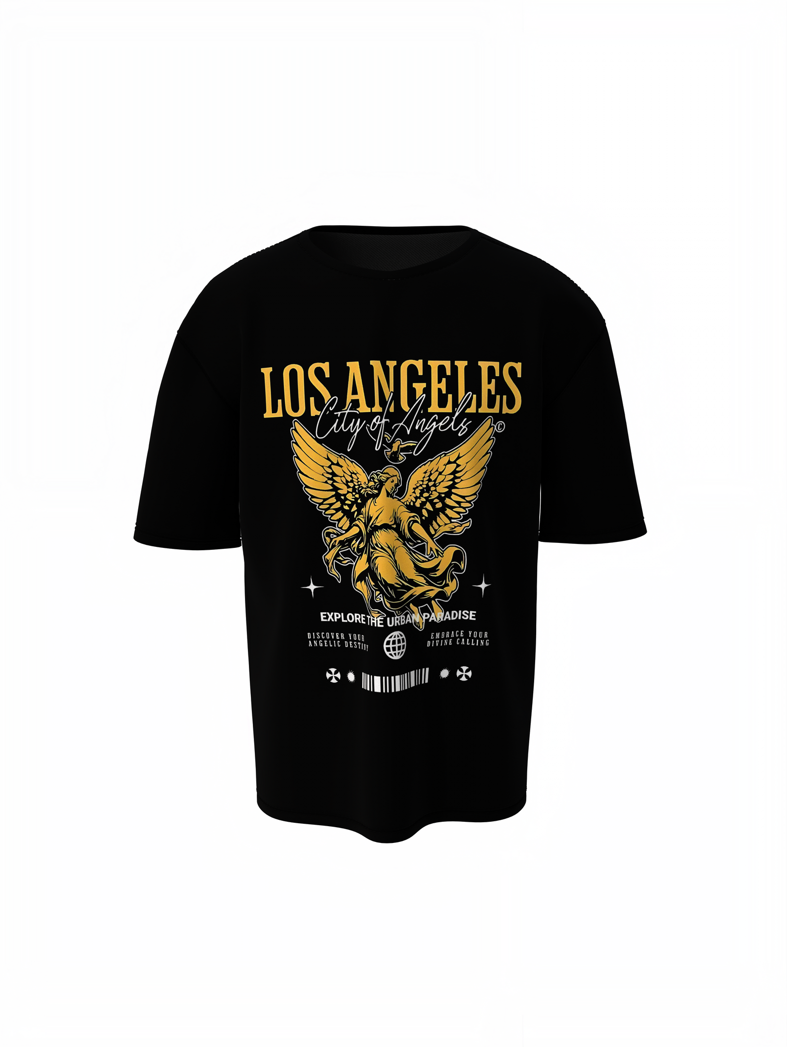 Explore Los Angeles Oversized T-Shirts Trendy Streetwear