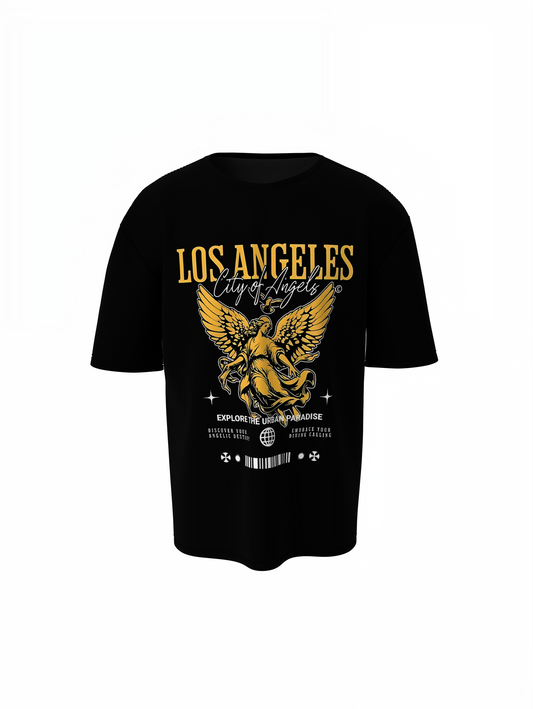 Explore Los Angeles Oversized T-Shirts Trendy Streetwear