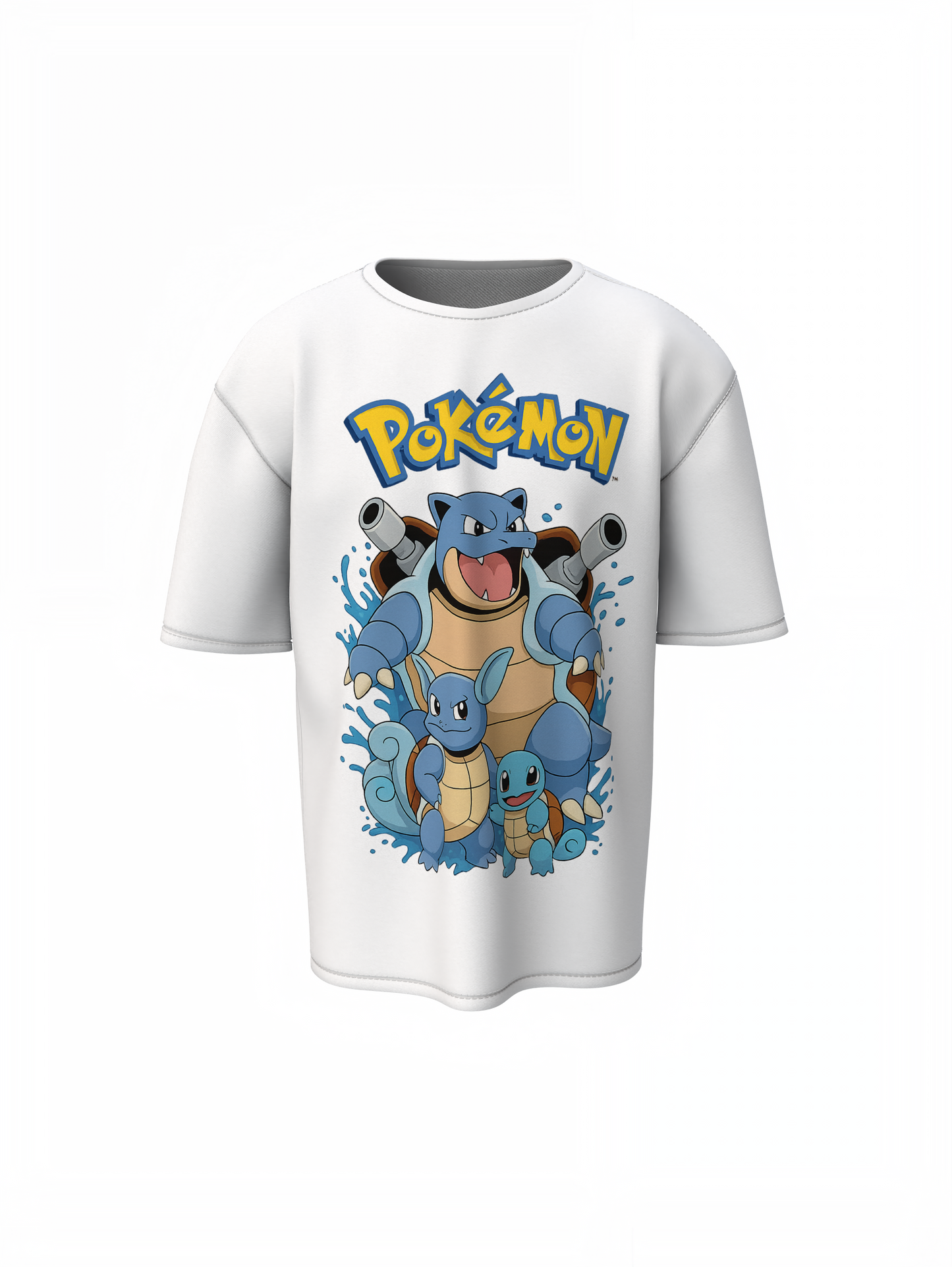 Squirtle Oversized T-Shirts – Cool Pokémon Streetwear Style