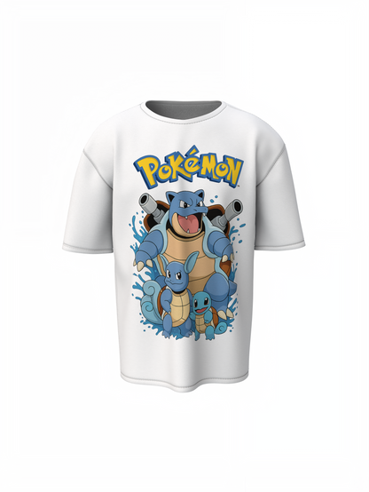 Squirtle Oversized T-Shirts – Cool Pokémon Streetwear Style