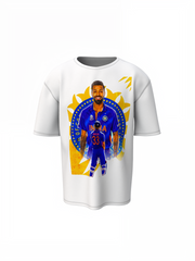 Cricketer 33 Oversized T-Shirts