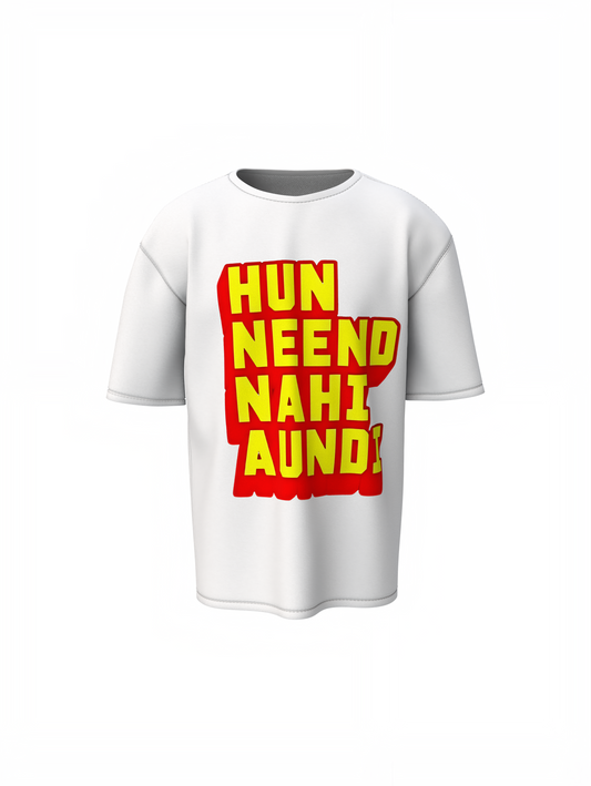 Aujla Song Lines Oversized T-Shirt