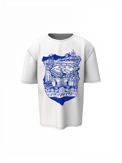 Messi Barcelona Oversized T-Shirts for Football Fans