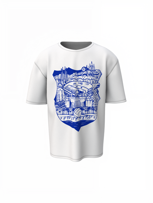 Messi Barcelona Oversized T-Shirts