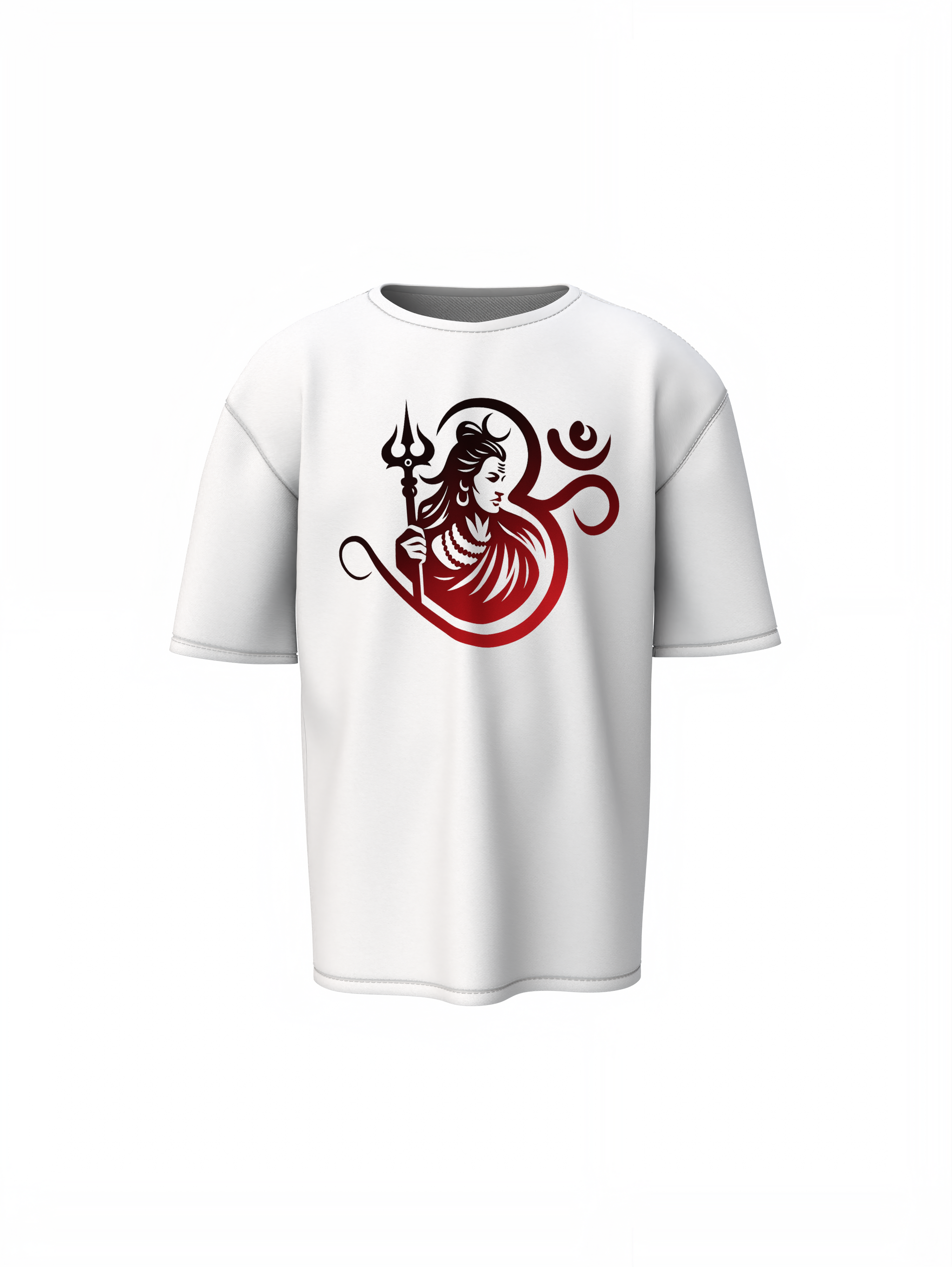 Om Namah Shivay Oversized T-Shirts
