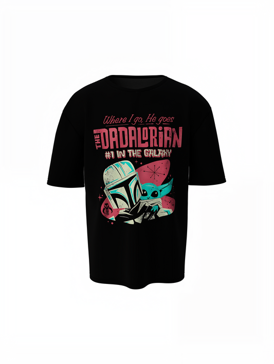 The Dadalorian Oversized T-Shirts Funny Star Wars Streetwear
