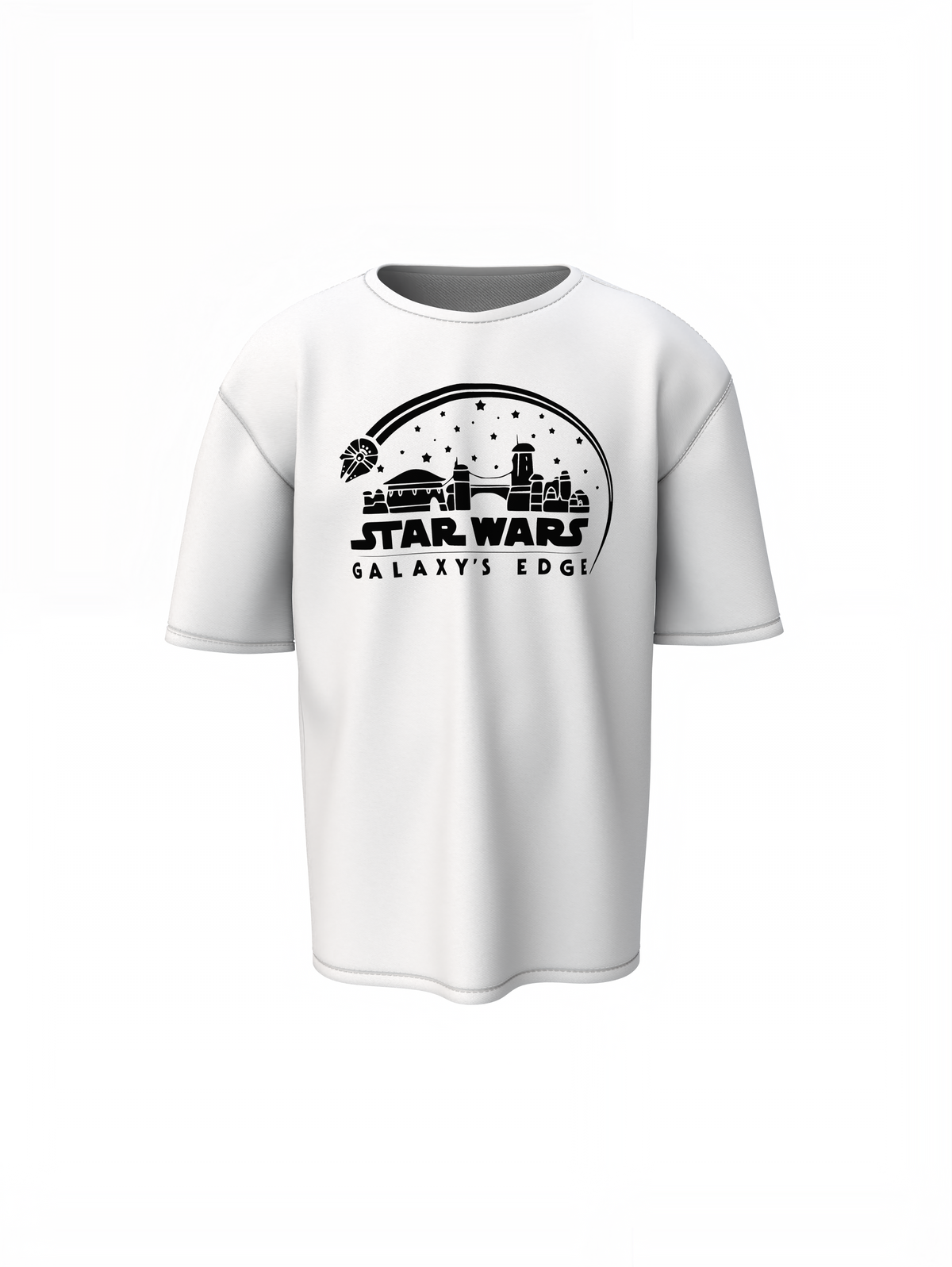 Galaxy Edge Oversized T-Shirts