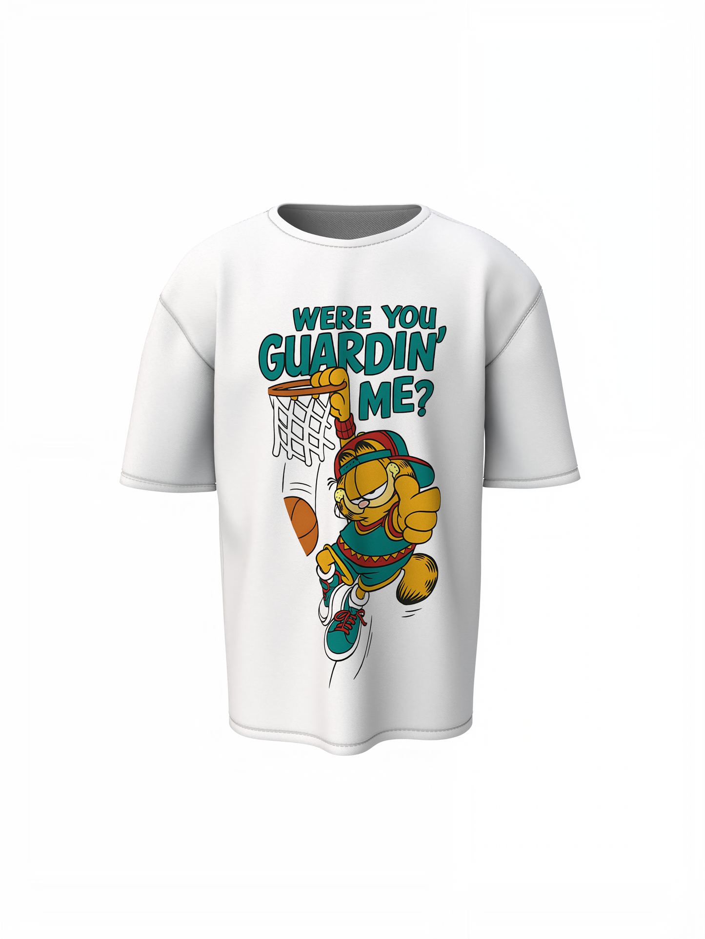 Guardin Me Oversized T-Shirts Trendy Streetwear Style