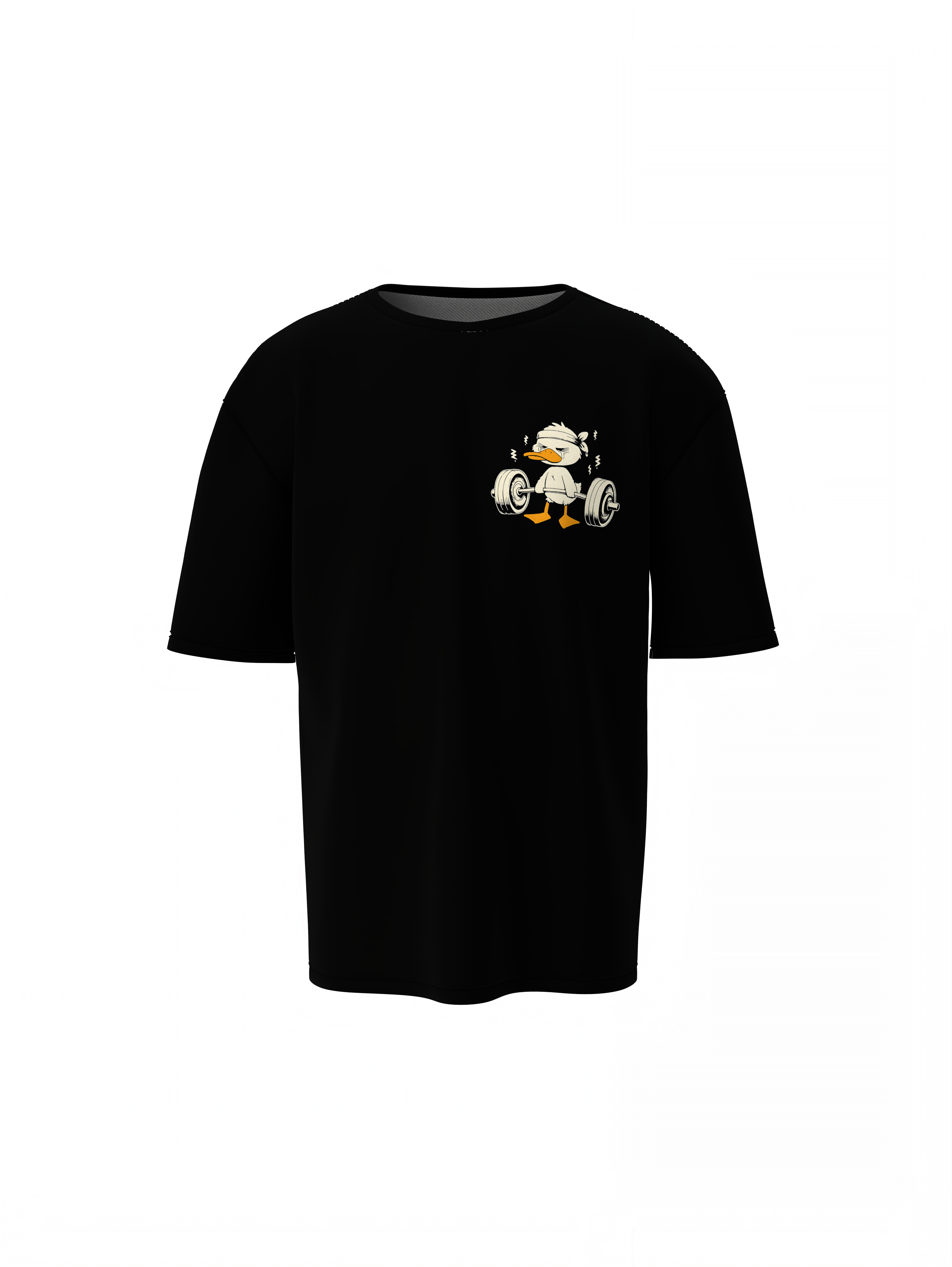 Duck Beast Mode Oversized T-Shirts