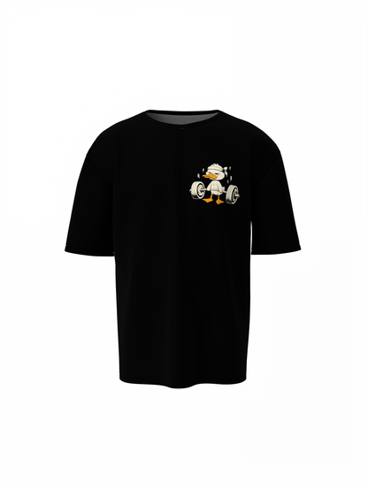 Duck Beast Mode Oversized T-Shirts Trendy Casual Style Tee
