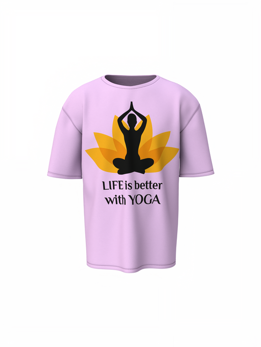 Zen Flow Relaxed T-Shirt Calm Minimal Streetwear Design Style