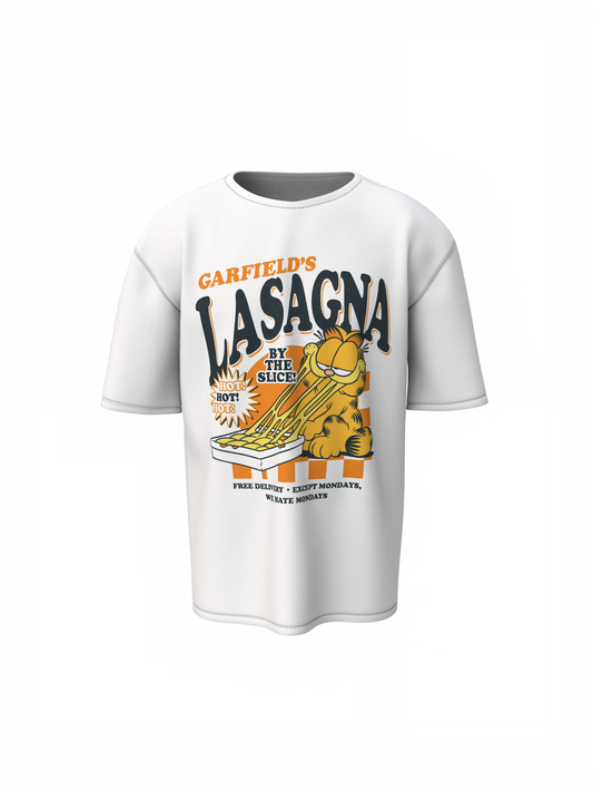 Lasanga Garfields Oversized T-Shirts