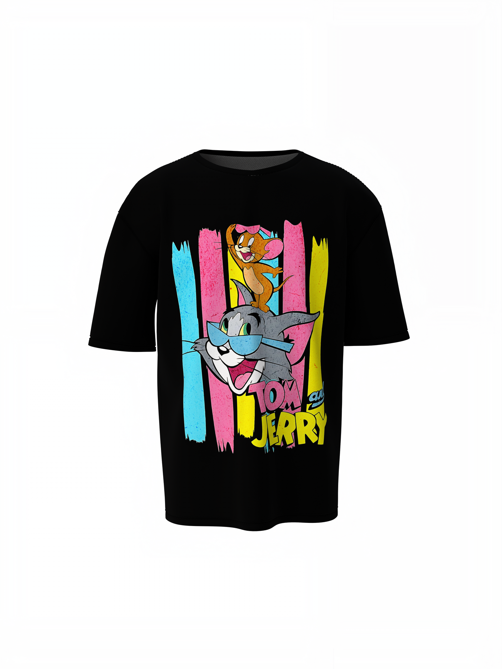 Summer Week Tom And Jerry Oversized T-Shirt Streetwear Style