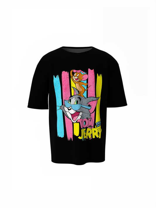 Summer Week Tom And Jerry Oversized T-Shirt Streetwear Style