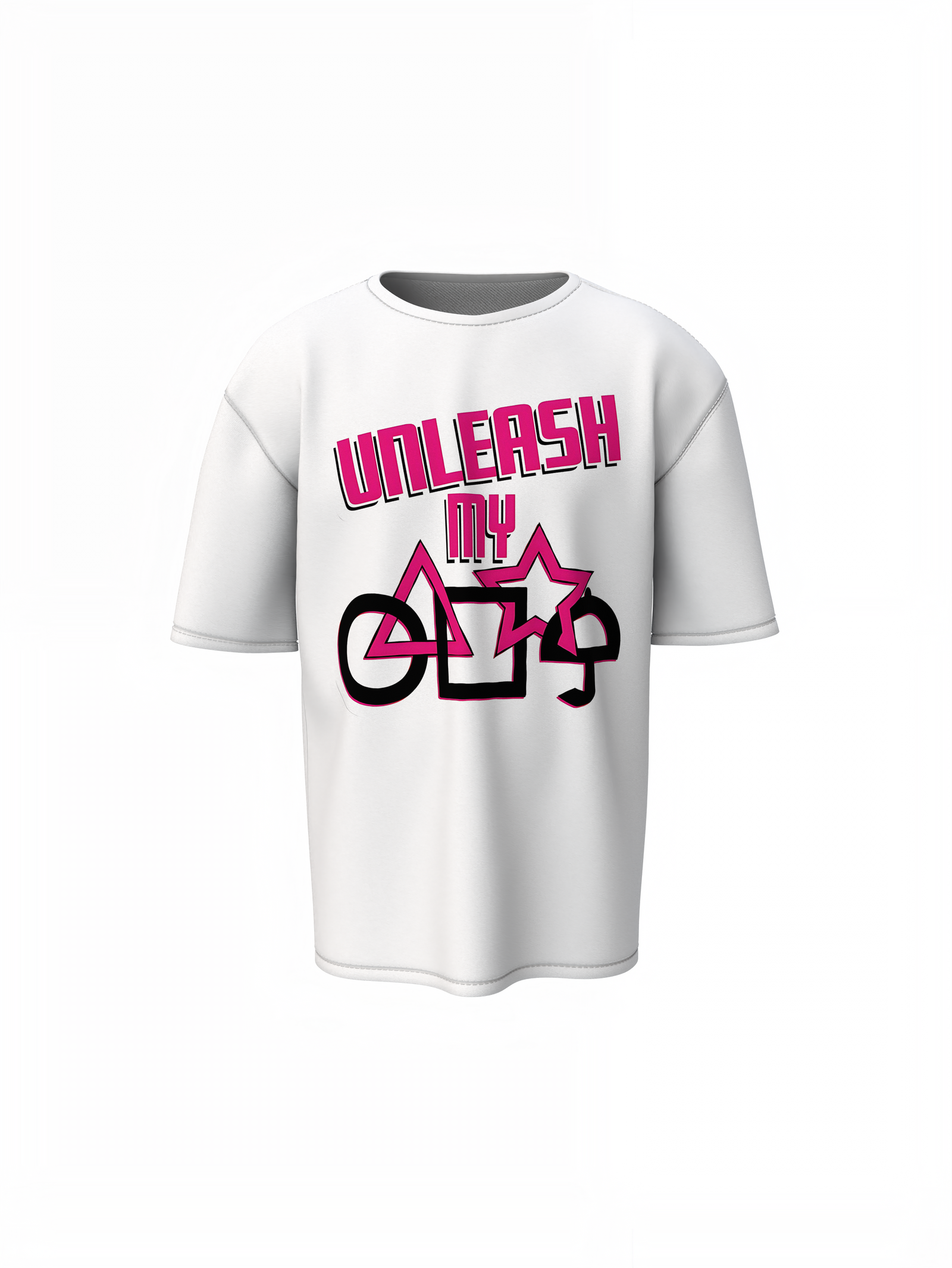 Unleash My Game Oversized T-Shirt for Bold Gaming Streetwears