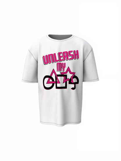 Unleash My Game Oversized T-Shirt for Bold Gaming Streetwears