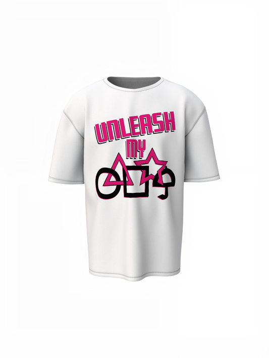 Unleash My Game Oversized T-Shirt for Bold Gaming Streetwears