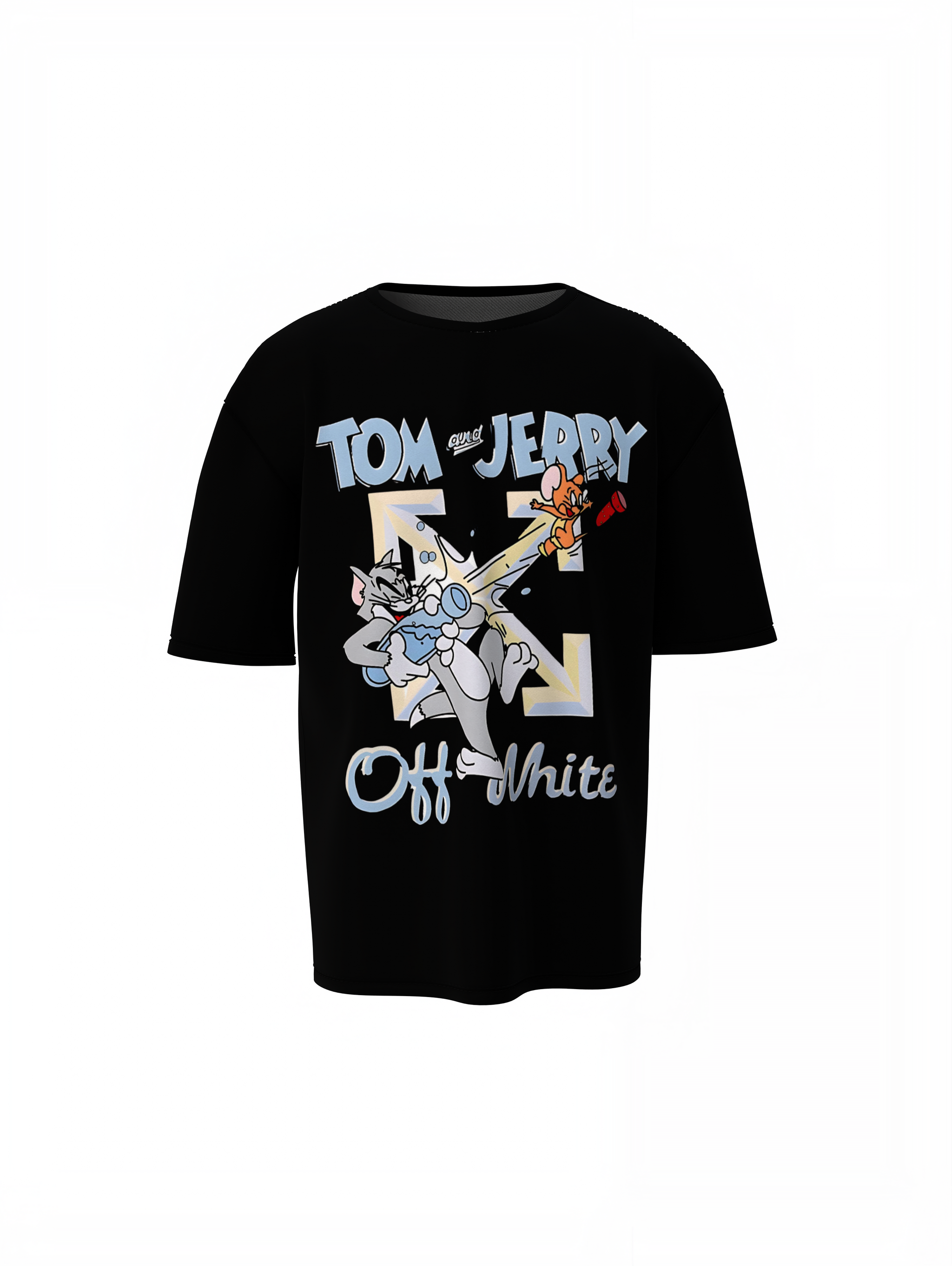Off White Tom And Jerry Oversized T-Shirts