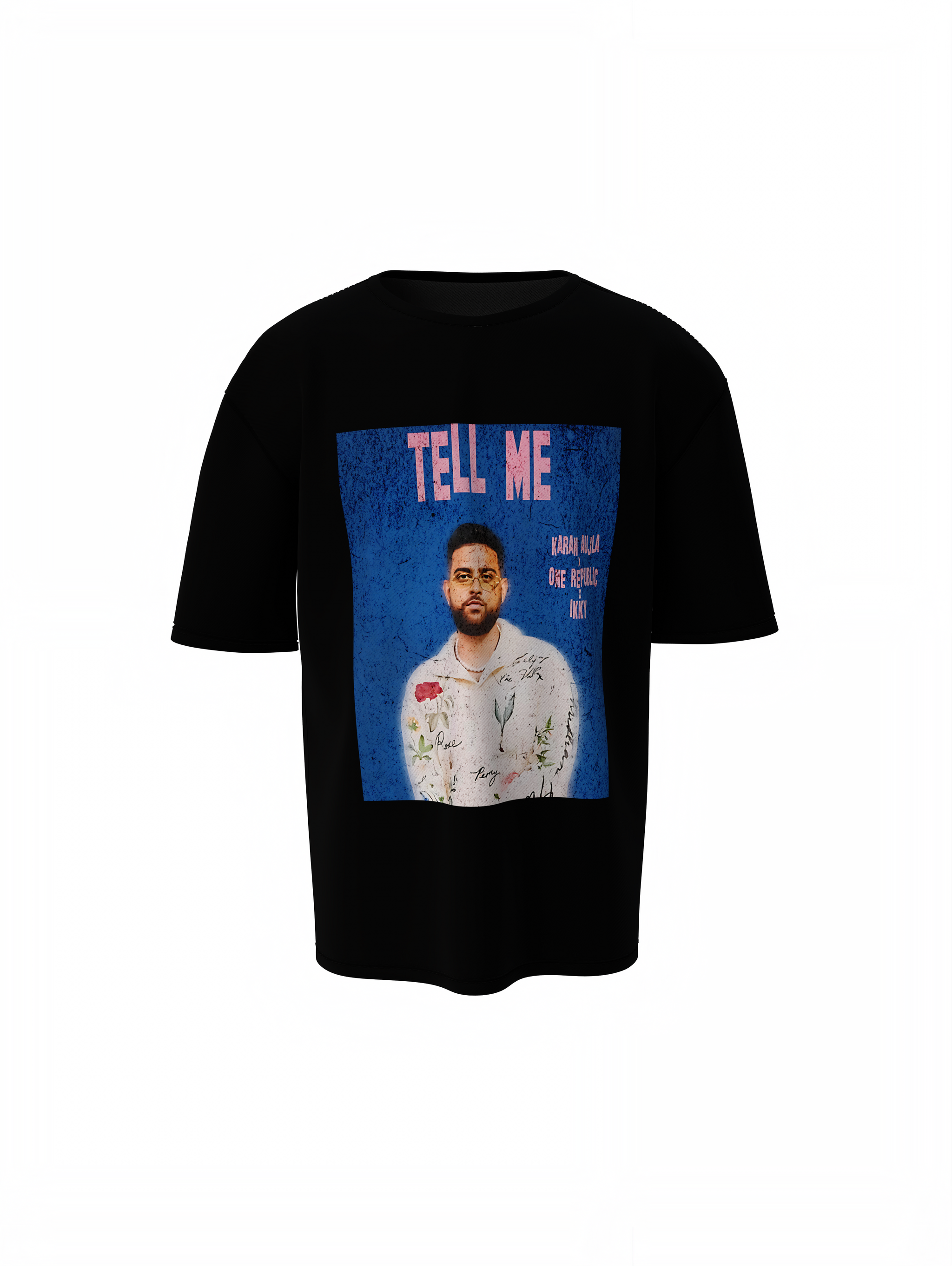 Karan Aujla Tell Me Oversized T-Shirt – Hello Swanky