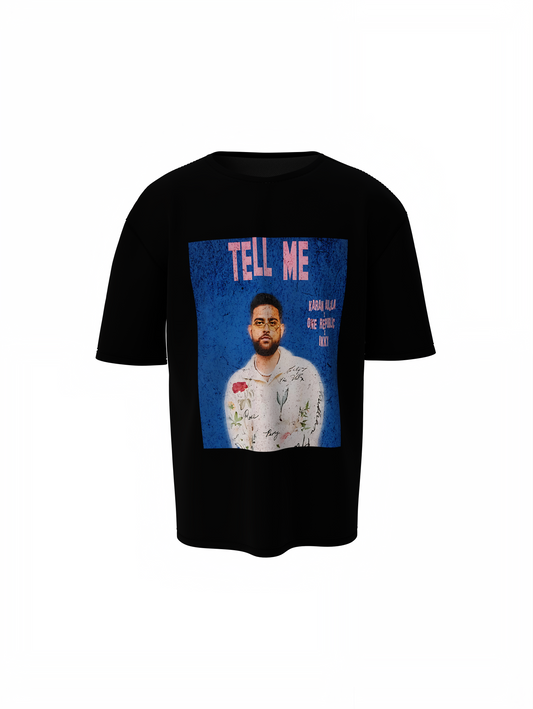 Karan Aujla Tell Me Oversized T-Shirt – Hello Swanky