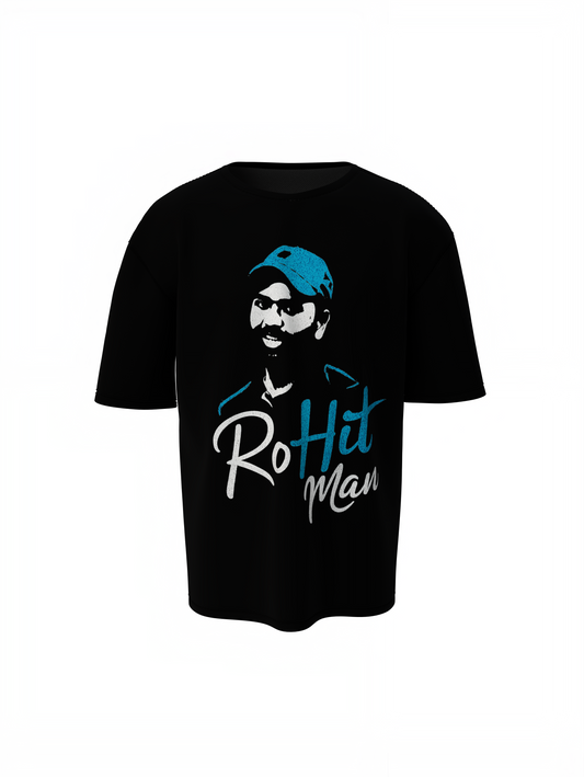 Rohit Man Oversized T-Shirts – Trendy Cricket Streetwear