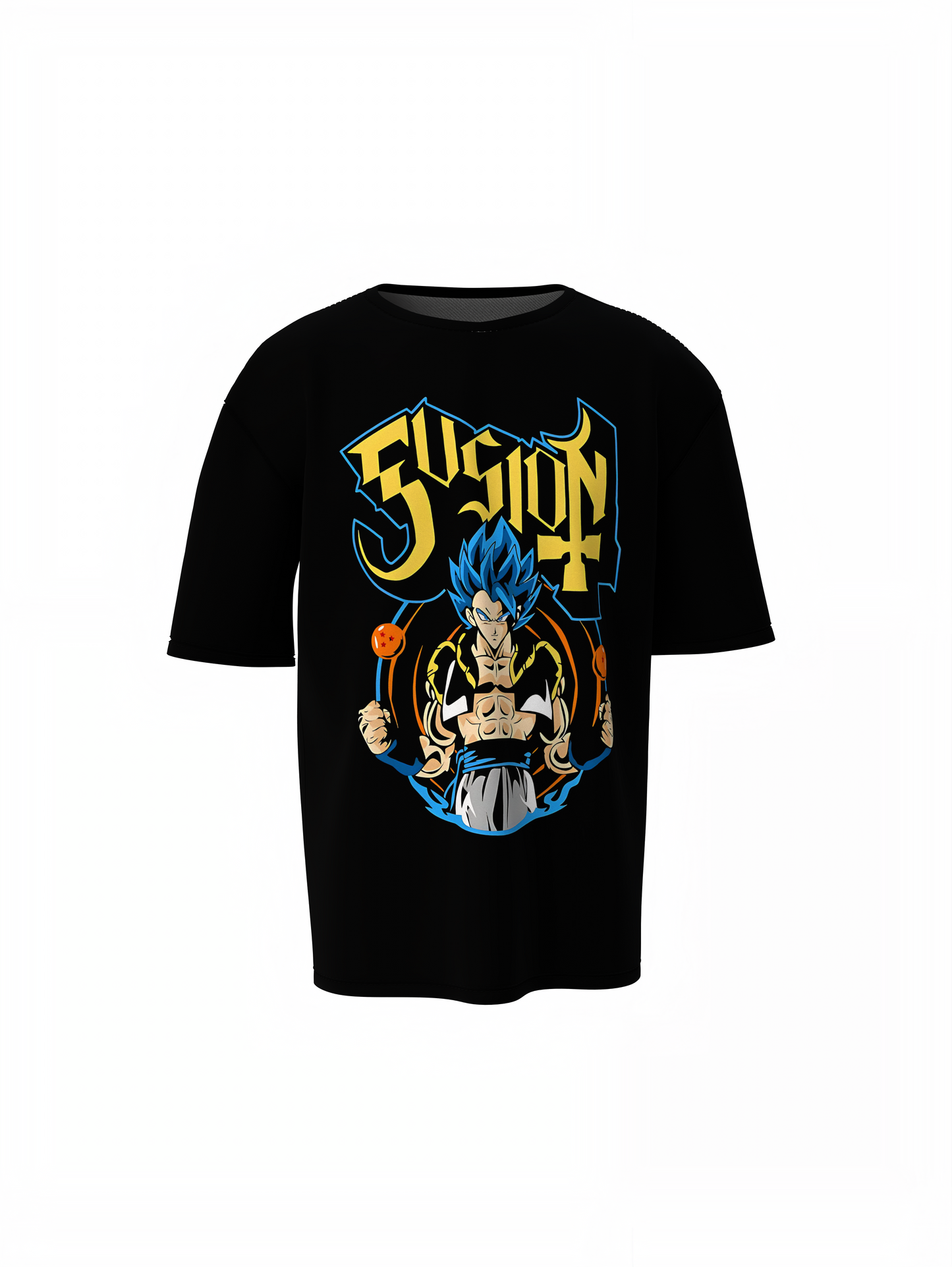 Gogeta Super Oversized T-Shirts Trendy Dragon Ball Style