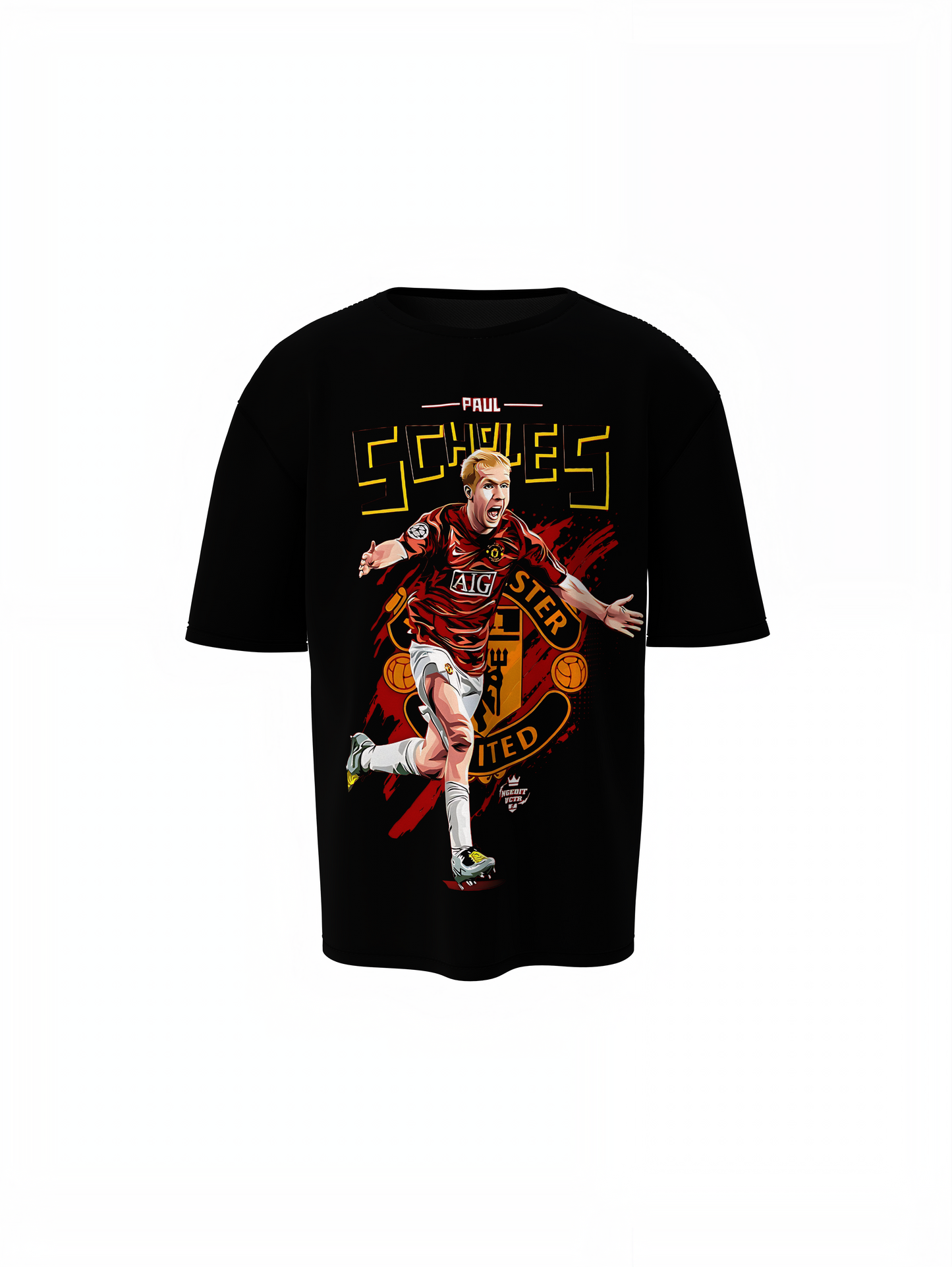 Manchester Player Paul Oversized T-Shirt – Iconic Football Tee