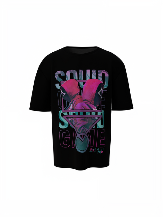 Squid Game Graphic Oversized T-Shirt