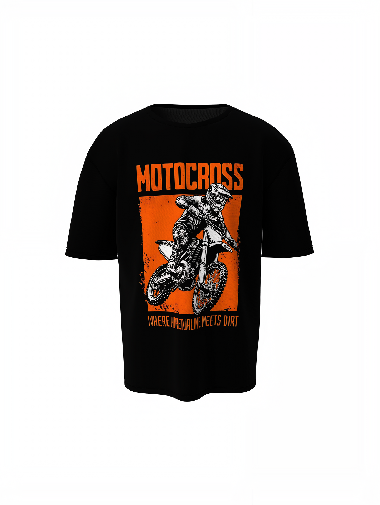 Motocross Oversized T-Shirts – Bold Rider Streetwear Fashion