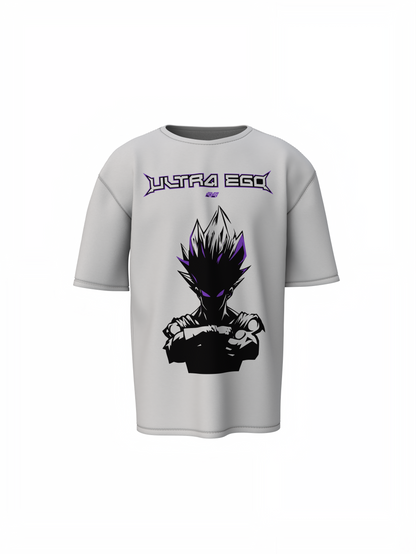 Ultra Ego Oversized T-Shirts for Anime Streetwear Fashion Tee
