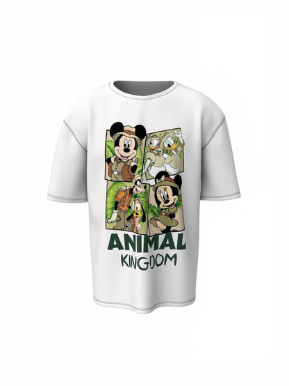 Mickey Kingdom Oversized T-Shirts