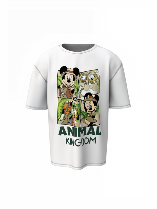 Mickey Kingdom Oversized T-Shirts