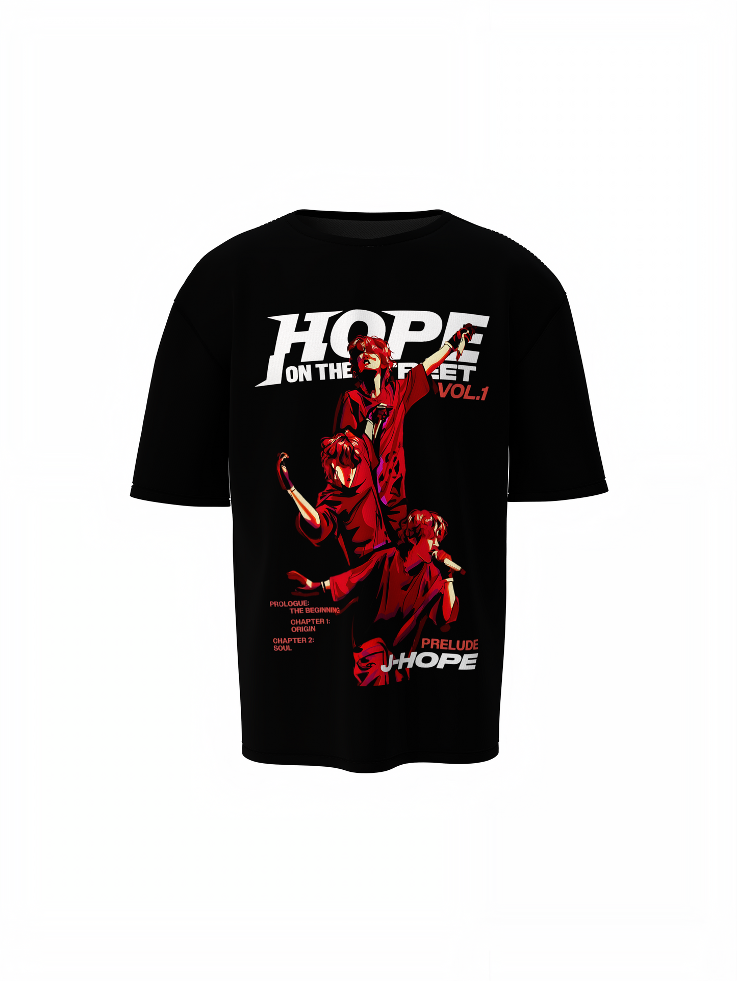 BTS J-Hope Oversized T-Shirt Iconic Streetwear for ARMY Fans